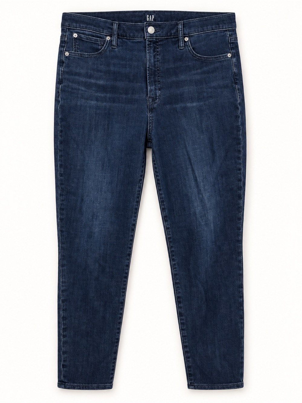 GAP Women's Dark Indigo High-Rise Skinny Jeans